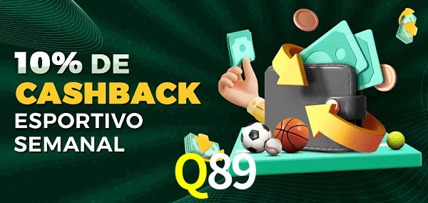 10% de bônus de cashback na Q89
